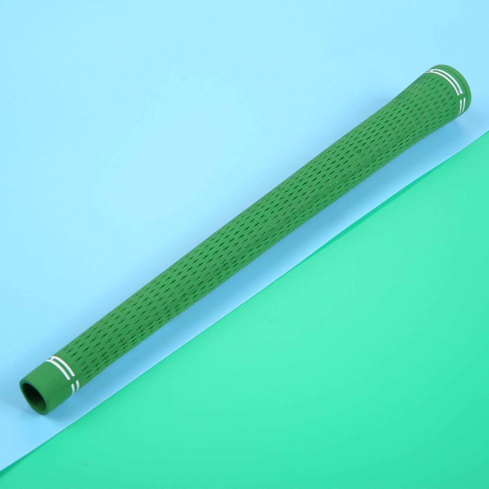 1 pc golfkøller grep standard størrelse sklisikkert golf putter grep gummi golf antiskli håndtak golfspiller tilbehør 273mm/10.74 &quot;: Grønn