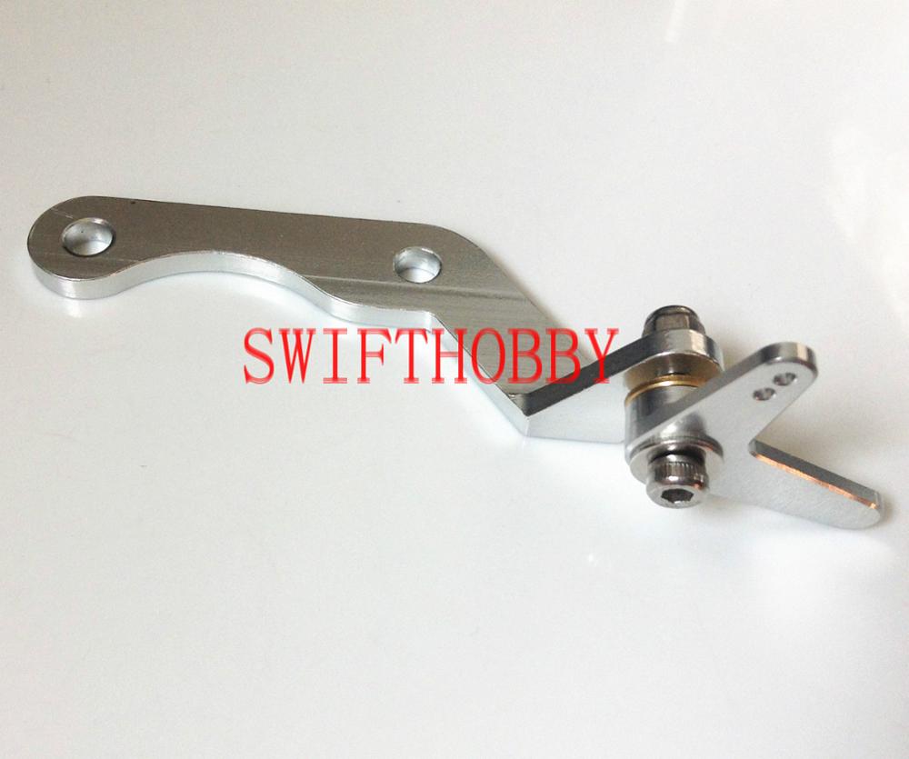 CNC aluminum throttle assembly for Zenoah gas marine engine rc boat