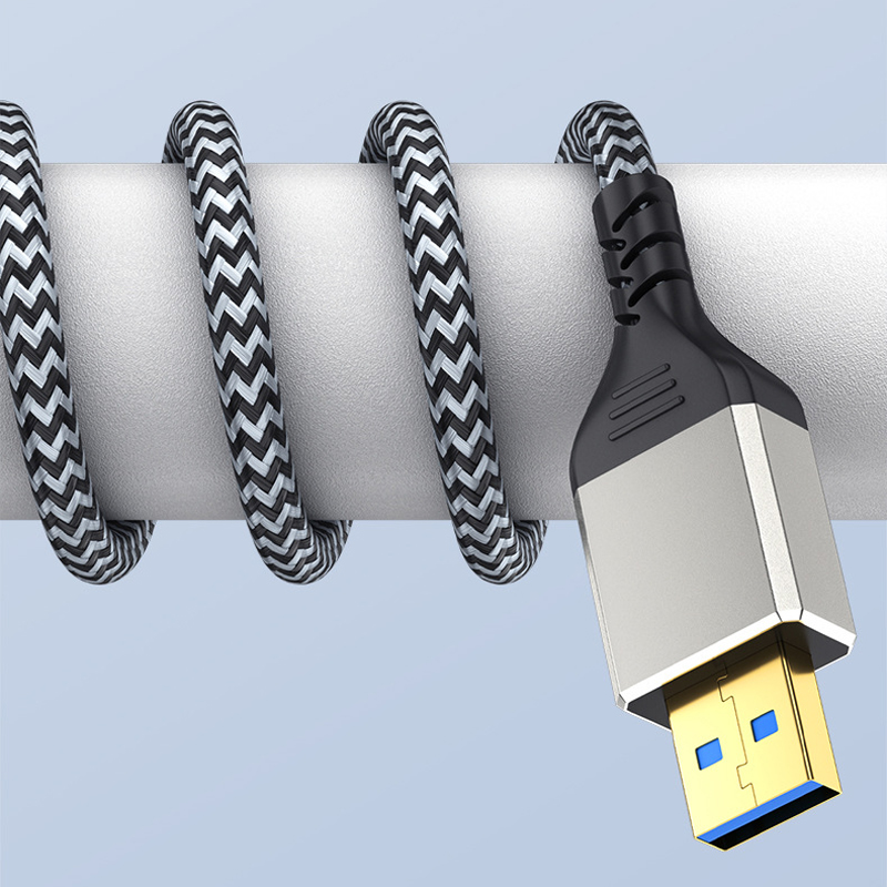 0.5m 1m 1.5m 2m 3m 5m Braid USB 3.0 Extension Cable Male to Female 5Gbps Data Cord USB Extender For Udisk mouse keyboard charger