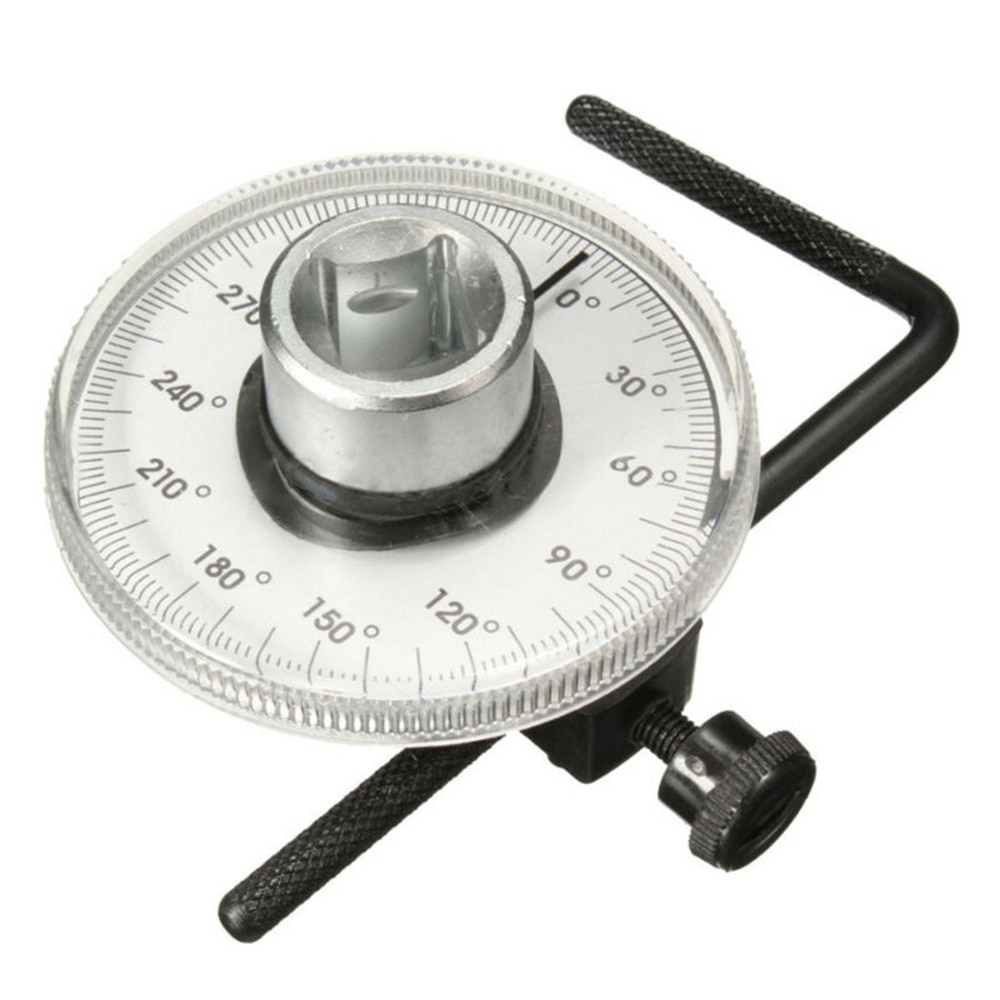 Kit de herramientas de manómetro de ángulo de coche manual piezas de llave de torque tracción ajustable de 1/2 pulgadas