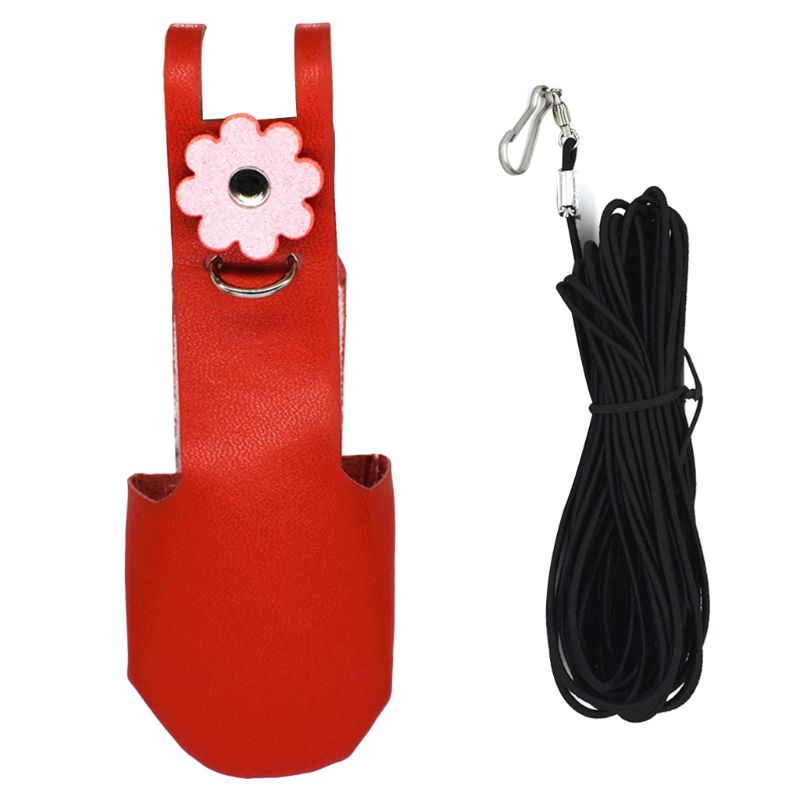 Bird Parrot Velvet Leather Diaper with Leash Harness Rope Cockatiel Pigeons Flight Suit Clothes Feces Pocket Pet Supply: R / M