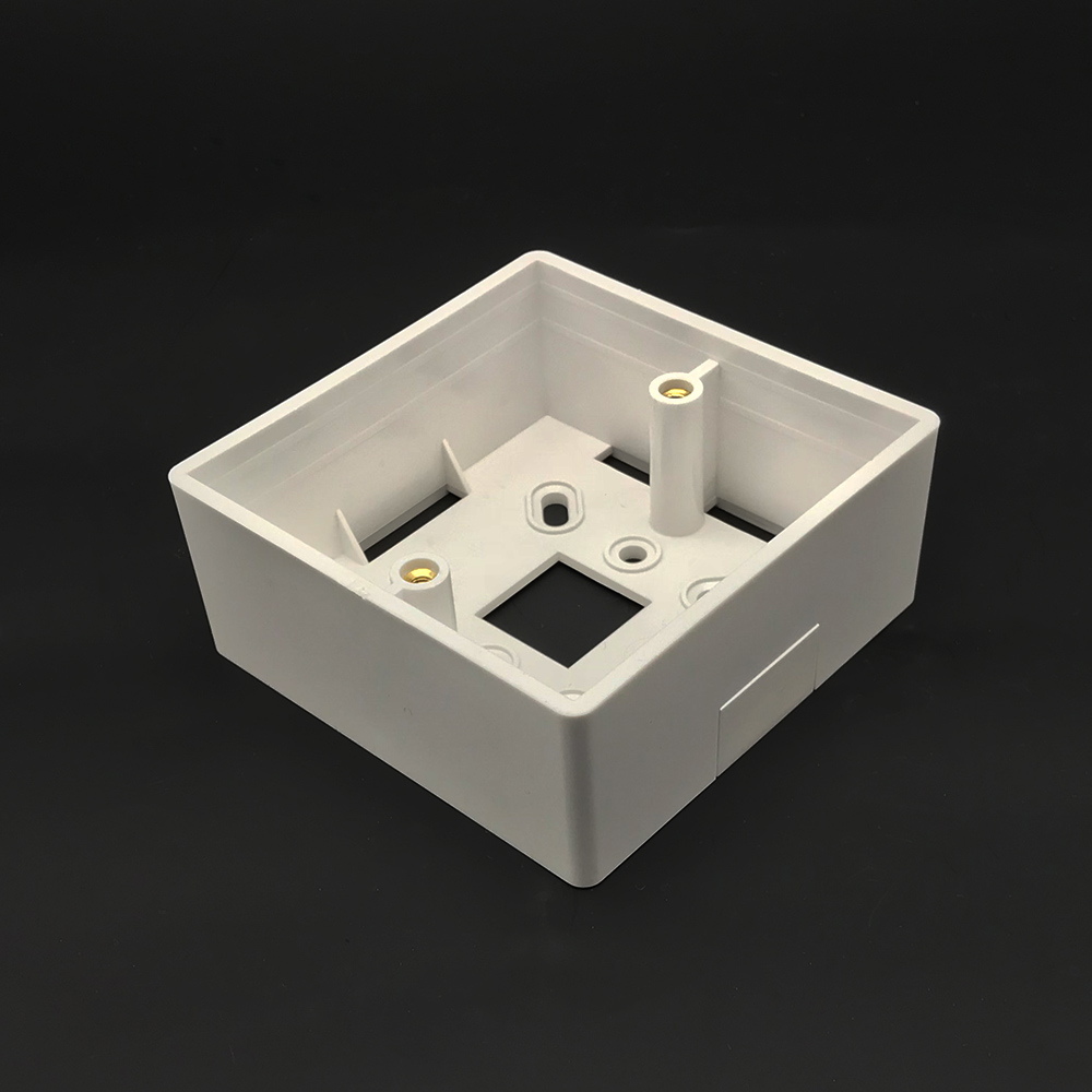 Wall Mounted Junction Box for Thermostat White Color Thermostat Installation Box Mounting Box For Wall Surface