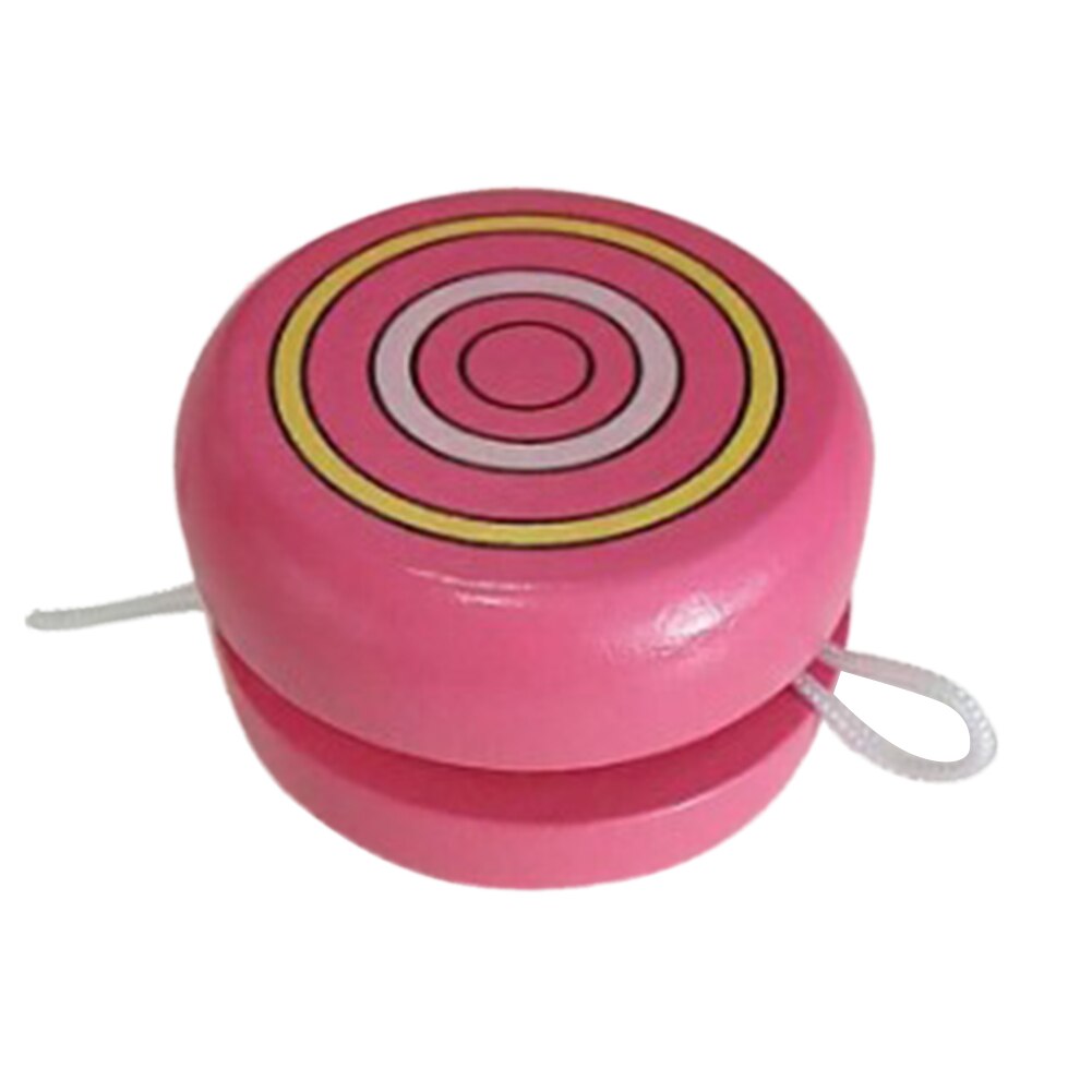 Portable Classic Wooden Yoyo Ball Children Outdoor Home Playing Spin Toy