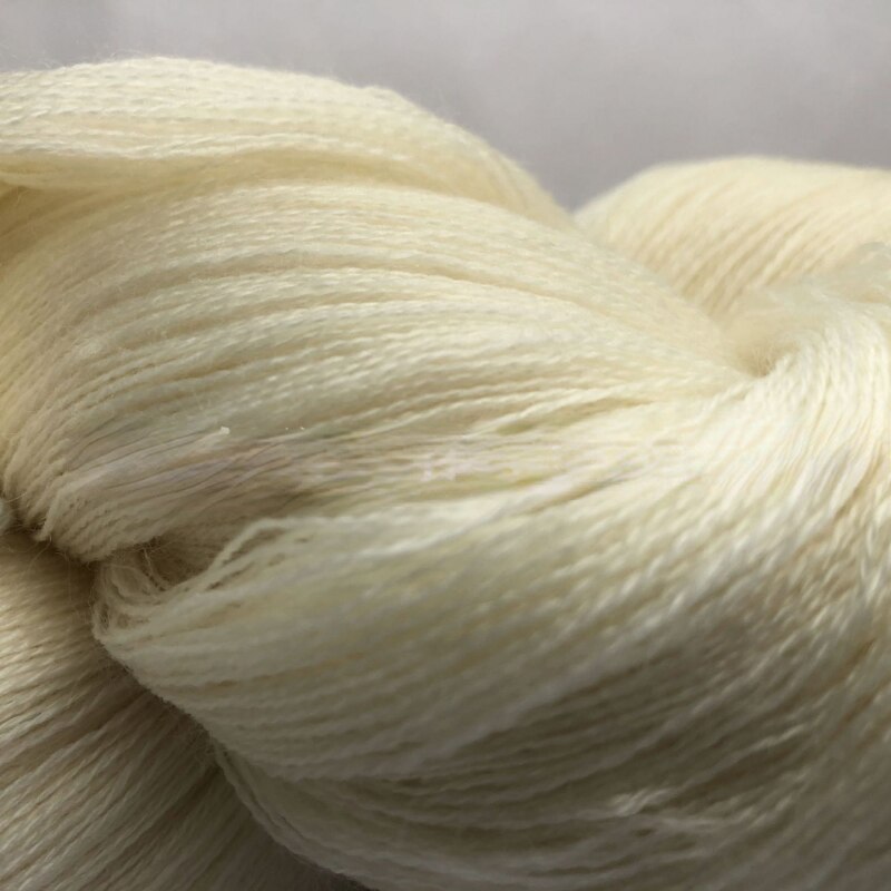 Cashmere Handfeel Merino Wool Thread All Wool Thread Milky White 1 Twist 250g Crochet Yarn: Default Title