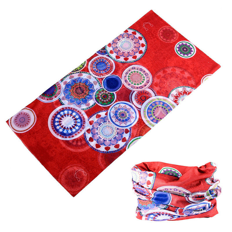 Ansiktsbandanas tubulär cykelbandana pannband multifunktionella cykel paisley ansiktsskydd halsvärmare huvudduk turban buffs: Brun