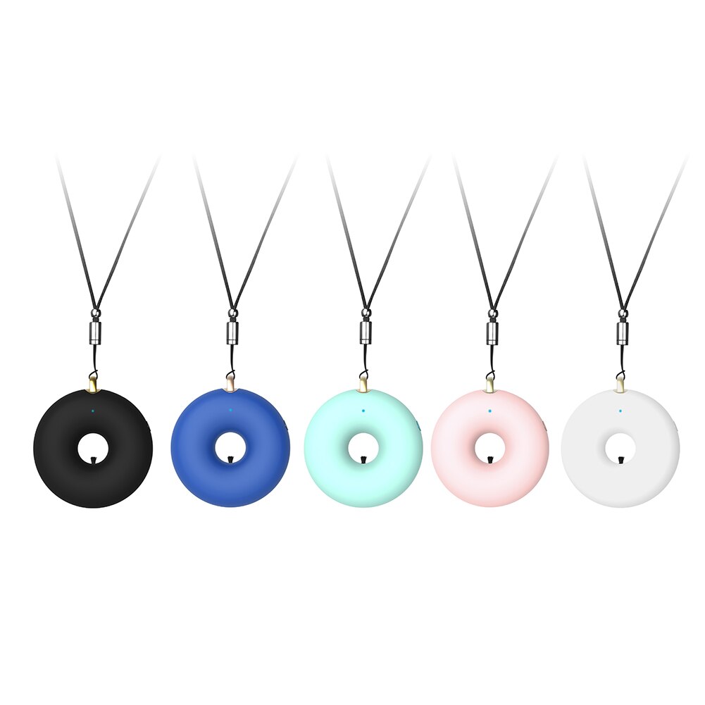 Portable Air Purifier Mini Neck Hanging Negative Ion Air Cleaner Wearable Air Purifier for Kids Adults Fast