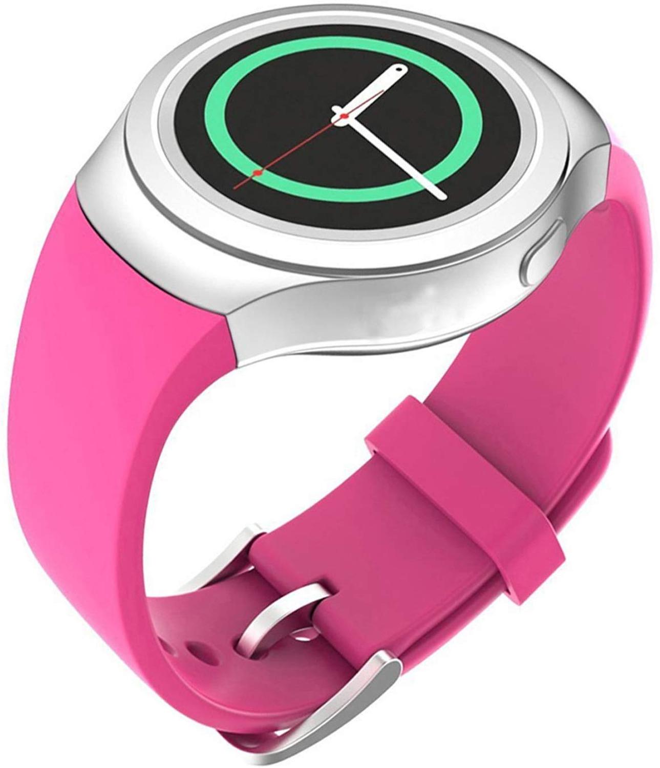 Horloge Band Voor Samsung Gear S2 SM-R720 Zachte Siliconen Sport Vervanging Band Polsband Armband Voor Samsung Gear S2 SM-R730