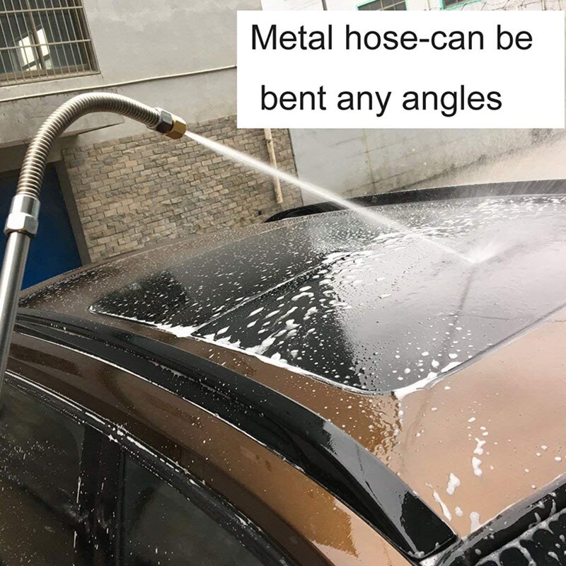 High-Pressure Washer 18 Inch Power Washer Wand for Car Washer Window Water Glass Cleaning Tool