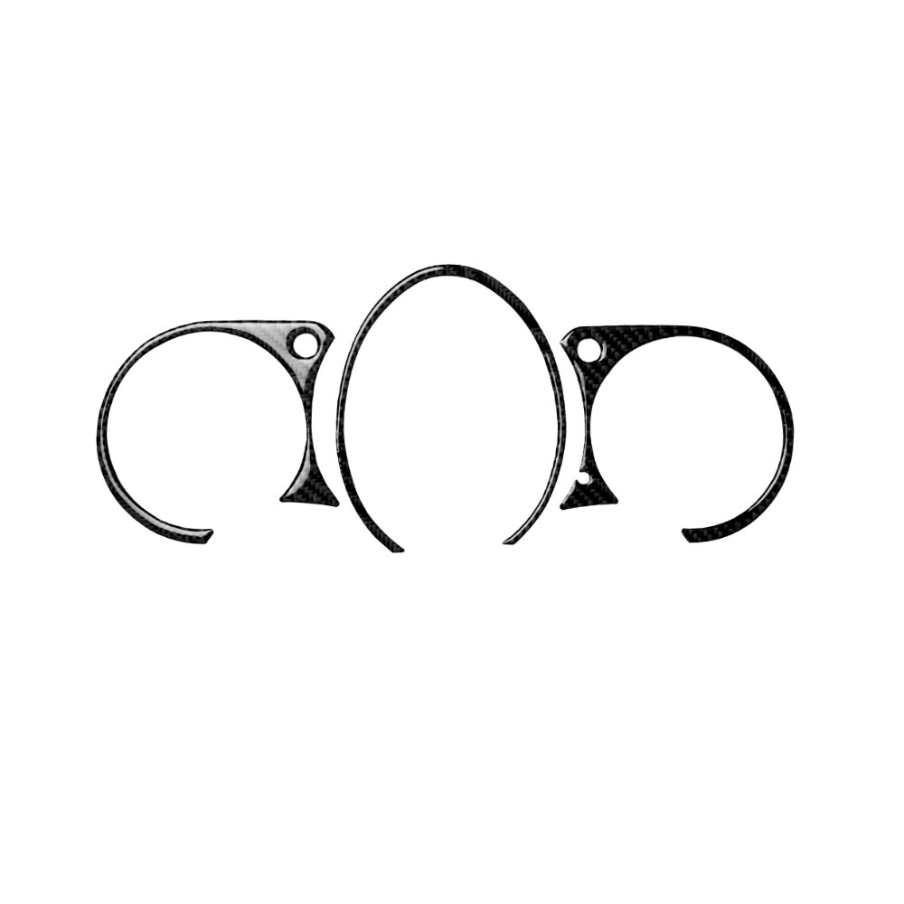 Carbon Fiber Dashboard Instrument Moulding Cluster Panel Cover For 370Z 09-20: Type A