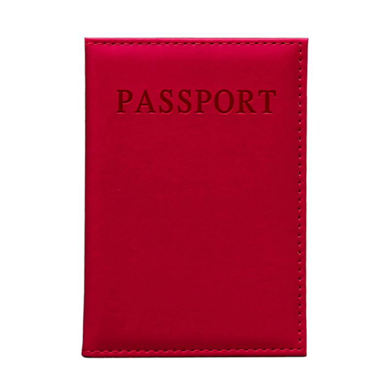 2022 1Pc Pu Vrouwen Paspoorthouder Paar Modellen Meisjes Reizen Paspoort Cover Unisex Kaart Case Man kaarthouder
