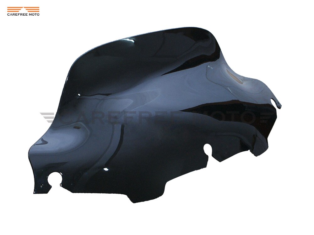 Zwart 6 "Motorfiets Voorruit Tas Zadel 3 Pouch Pocket Case Voor Harley Davidson Touring 1996