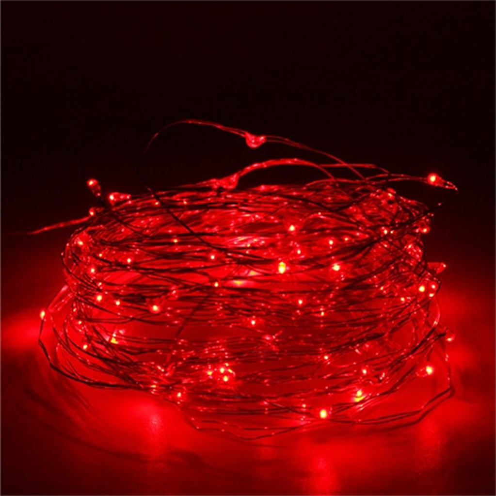 Usb led-ljusslinga usb utomhus/inomhus silver vattentät trådgirlang ljus julår julfestoon för heminredning: Grön / 650w