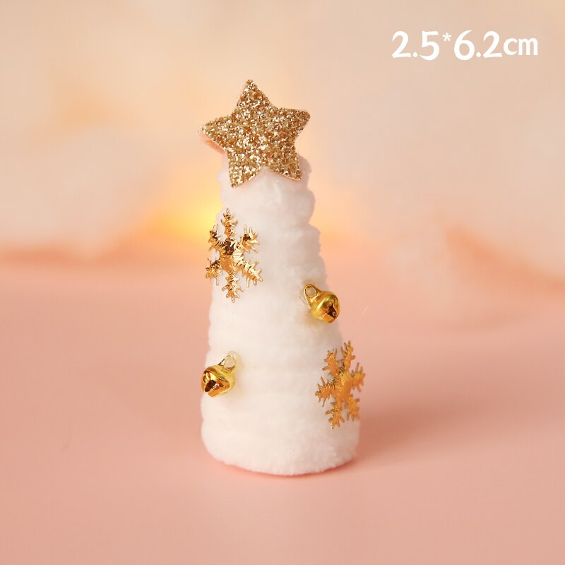 Pink Christmas Tree Bear Santa Claus Xmas Cake Topper for Birthday Party DecorationLove Baby Shower Baking Supplies: Chocolate