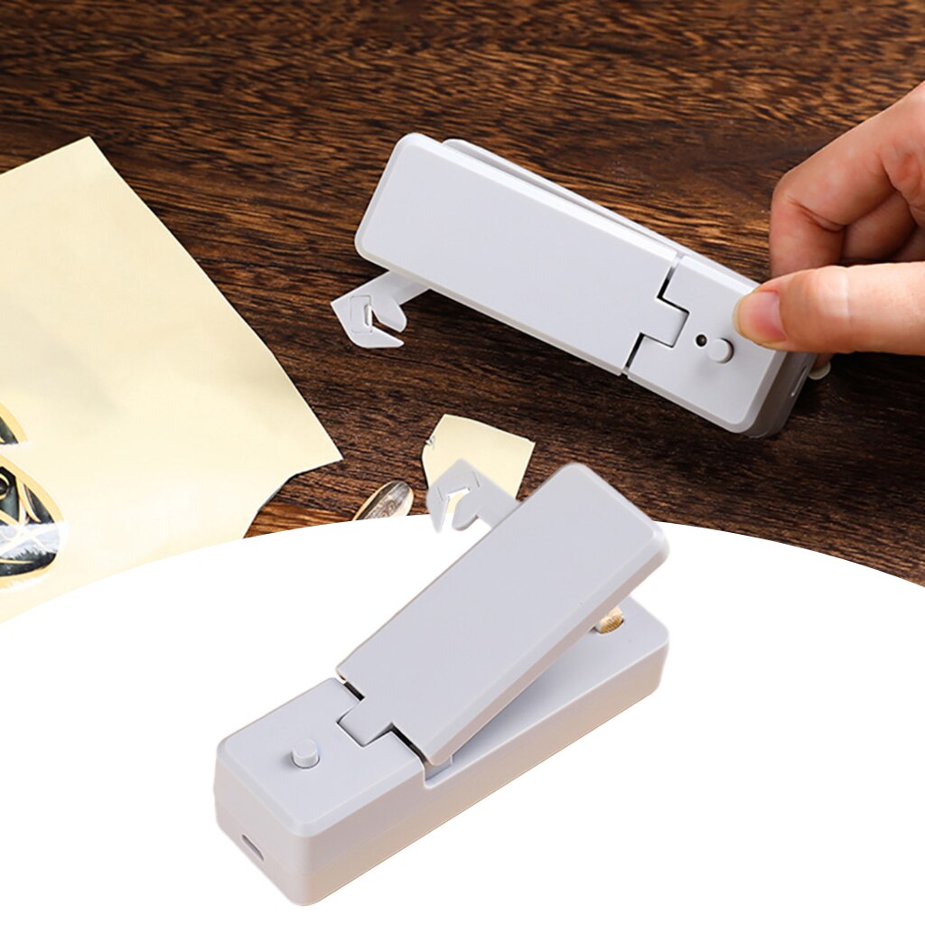 Sealer Machine Bag Clips Portable Heat Sealing Seal Plastic Snack Packing Sealer Food Preservation Kitchen Food Storage