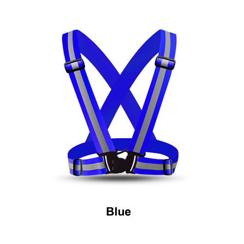 High Visibility Reflective running Gear yellow Reflective safety Vest running safety vest