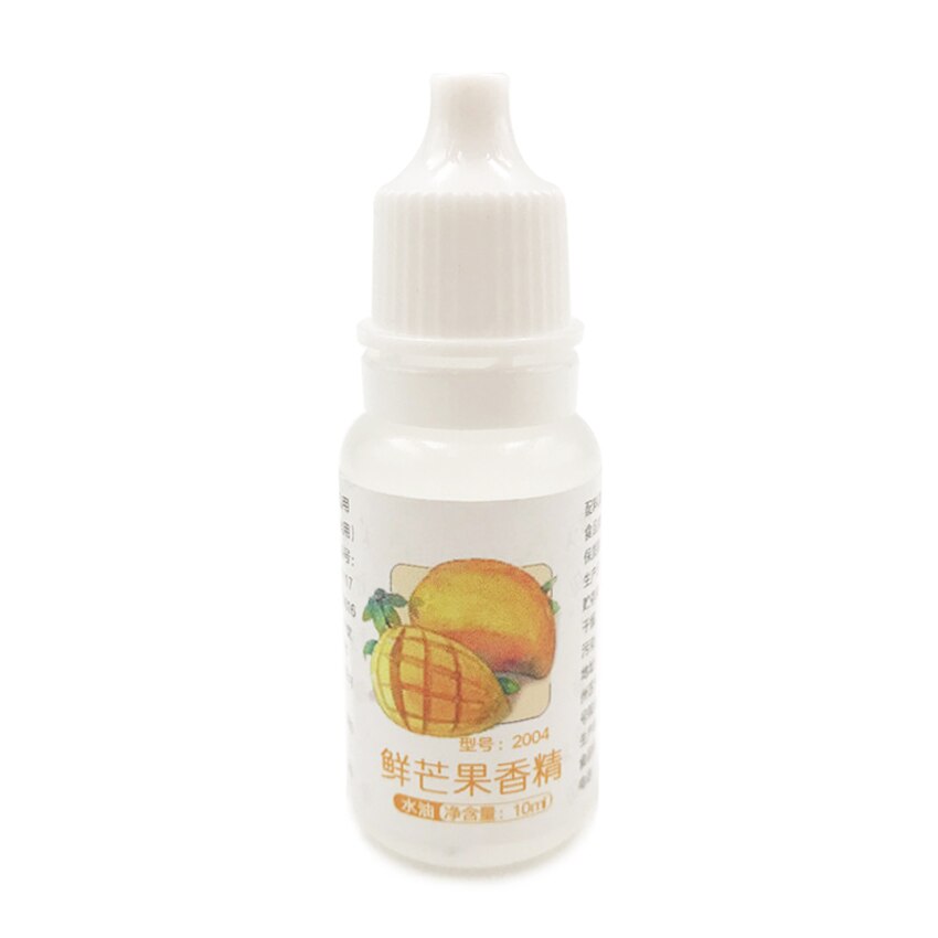 10ML Lebensmittel Klasse Aroma Magie Lebensmittel Duft Getränke Gelee Süssigkeit Speise Wesen Verwendet Für Backen Kekse Milch Handgemachte Seife gewürz: Mango