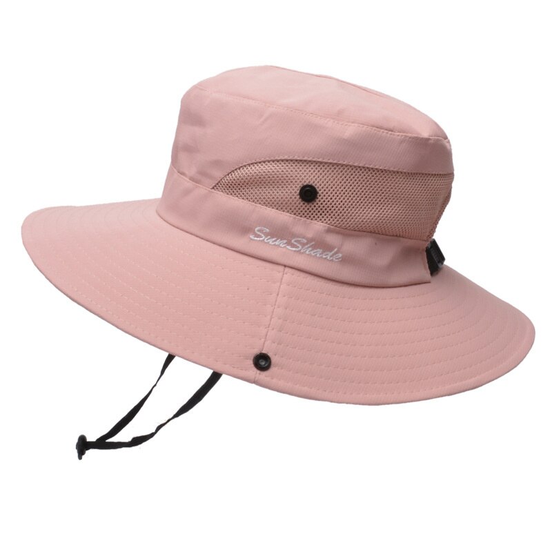 2022 semplice UPF 50 cappello da sole secchio estate uomo donna pesca cappello Boonie protezione solare UV lungo ampio tesa larga Bob escursionismo all&#39;aperto: 13