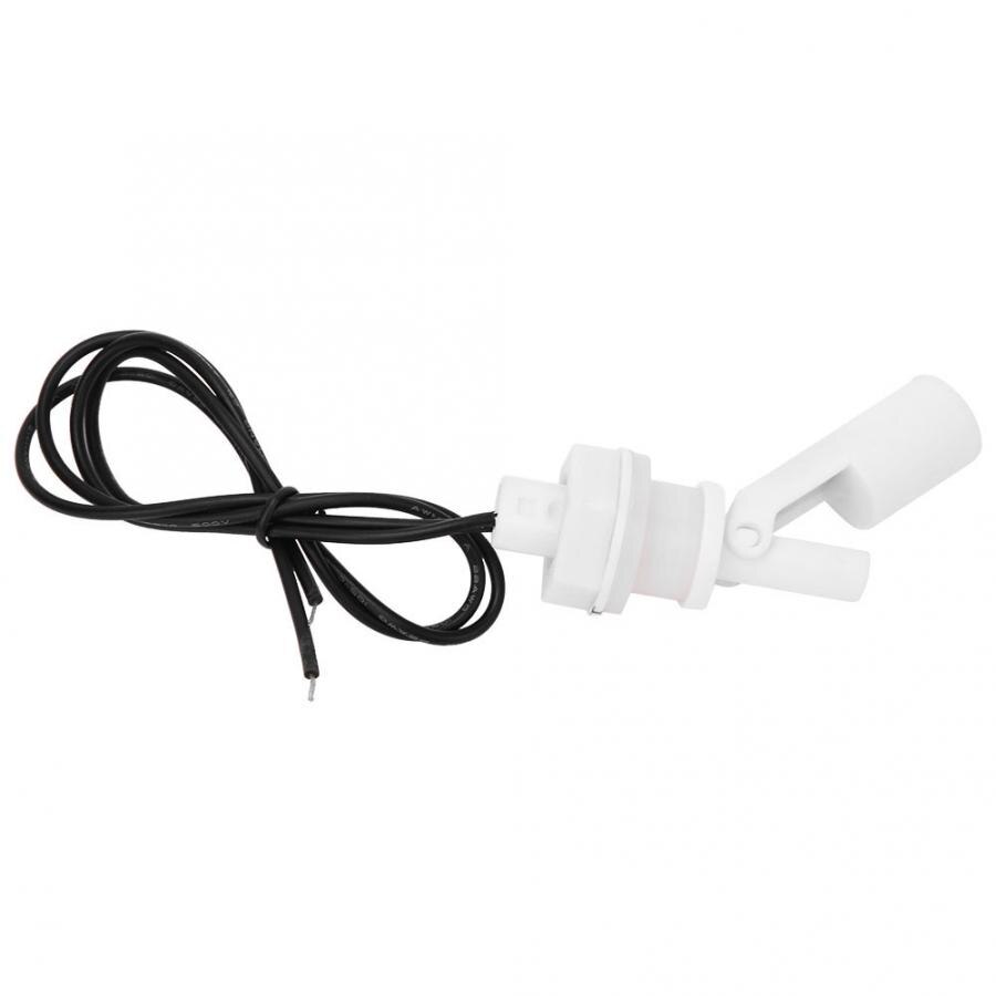 2Pcs Horizontal Float Sensor Switch PP Liquid Water Level Sensor Side Mount Water Level Sensor Controller Aquarium Tank Pool