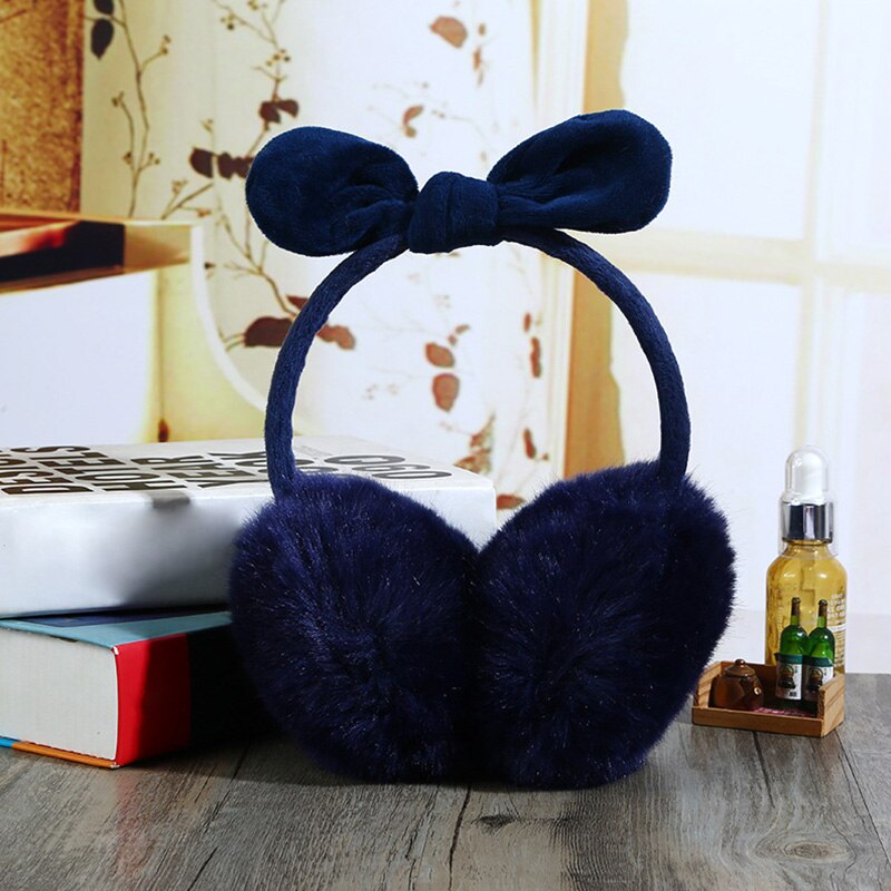 Warm Fur Earmuffs Adult Children Winter Women Men Lovers Ear Muffs Warmer Earflap Headband Fur Round Unisex Earmuffs: B-11