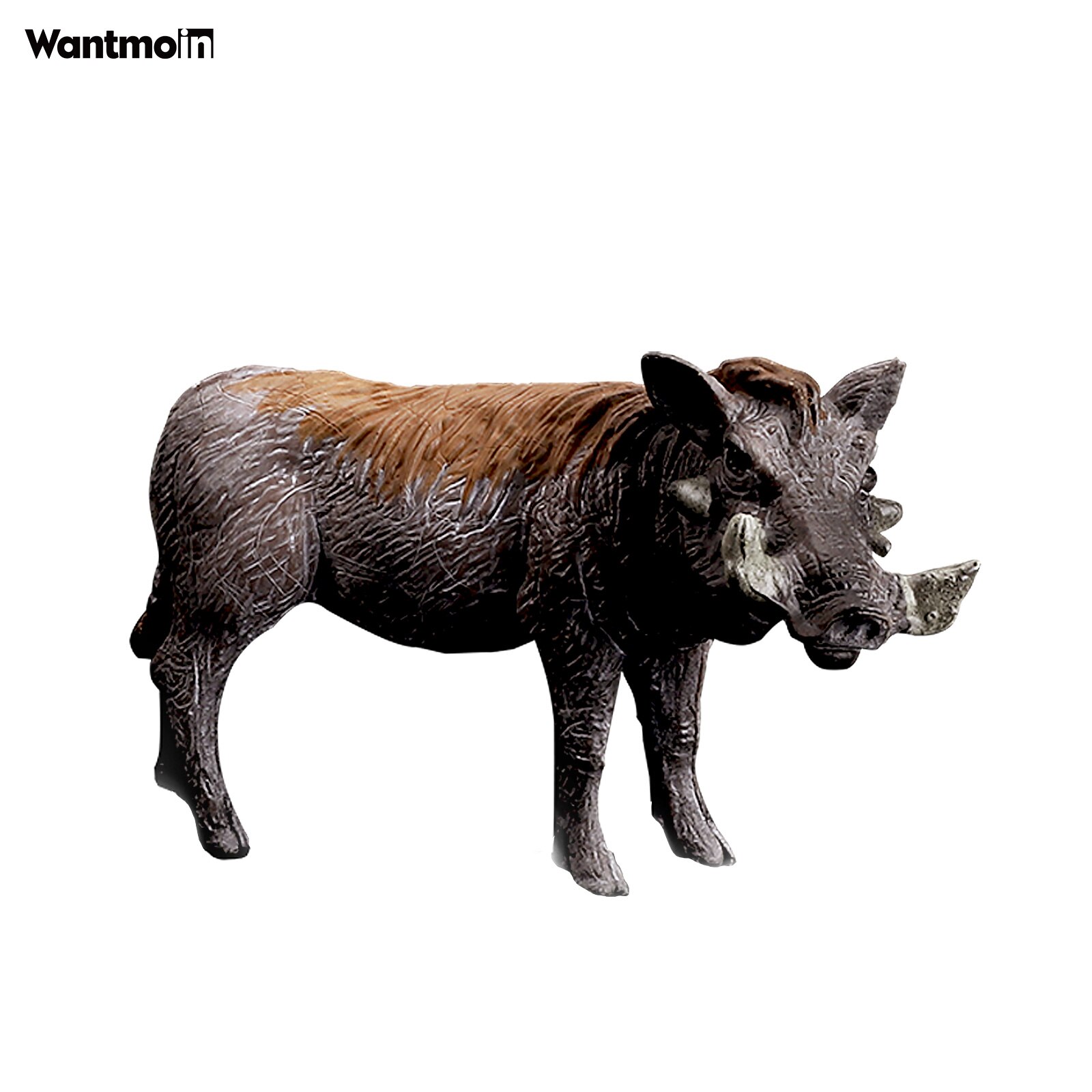 Safari Animals Figures Toys, Realistic Jumbo Wild Zoo Animals Figurines Large- Plastic Playset with Elephant, Giraffe, Lion, etc