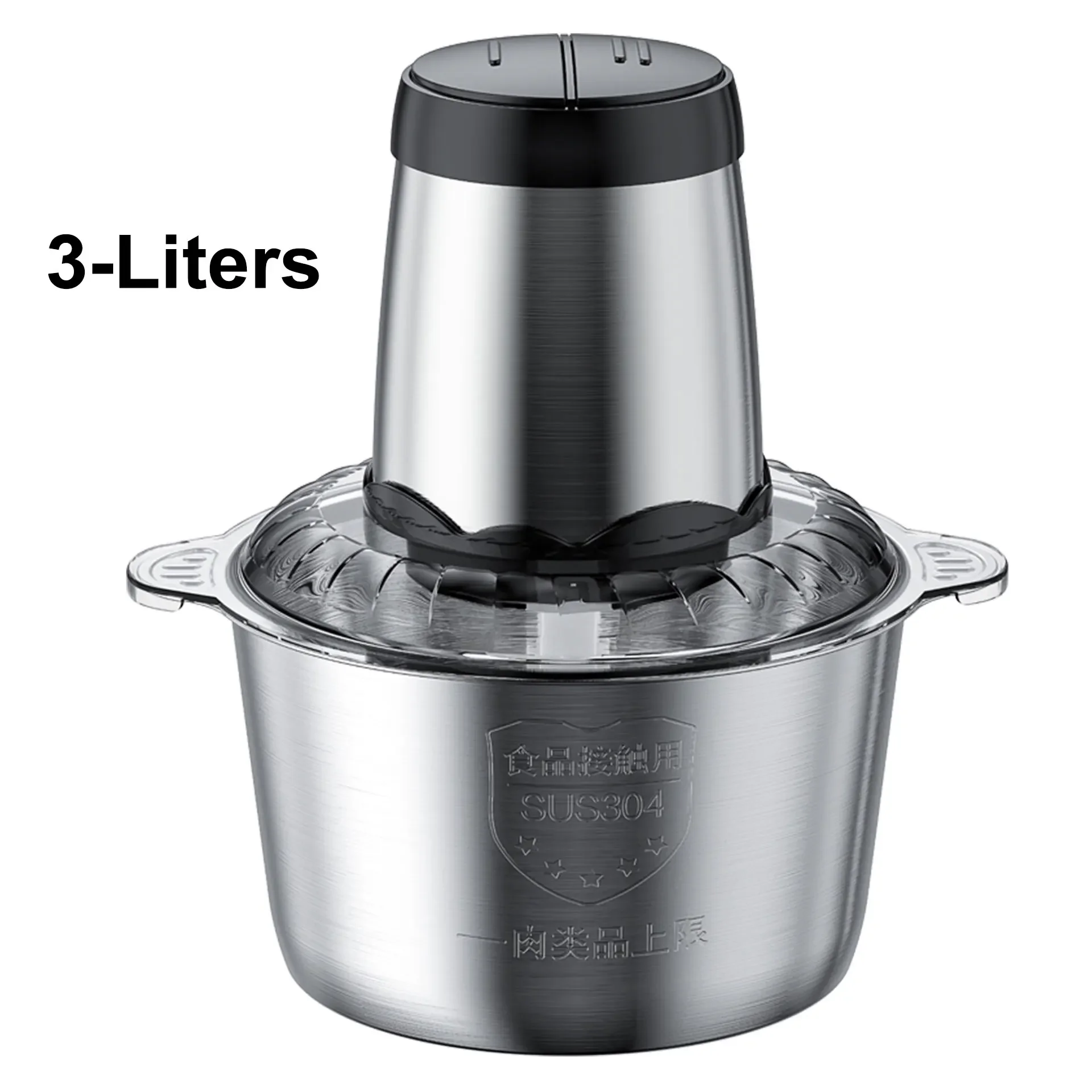 Procesadores de alimentos Houselin, picadora de carne y picadora de alimentos, picadora eléctrica de verduras para carne/pescado/verduras/comida para bebés: Azul / Reino Unido