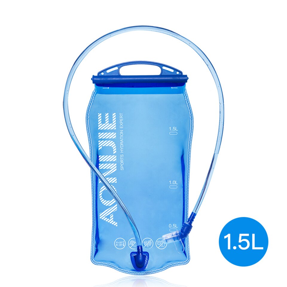 Aonijie SD51 Water Reservoir Waterzak Hydration Pack Opbergtas Bpa Gratis-1L 1.5L 2L 3L Running Hydratatie Vest rugzak: 1.5L