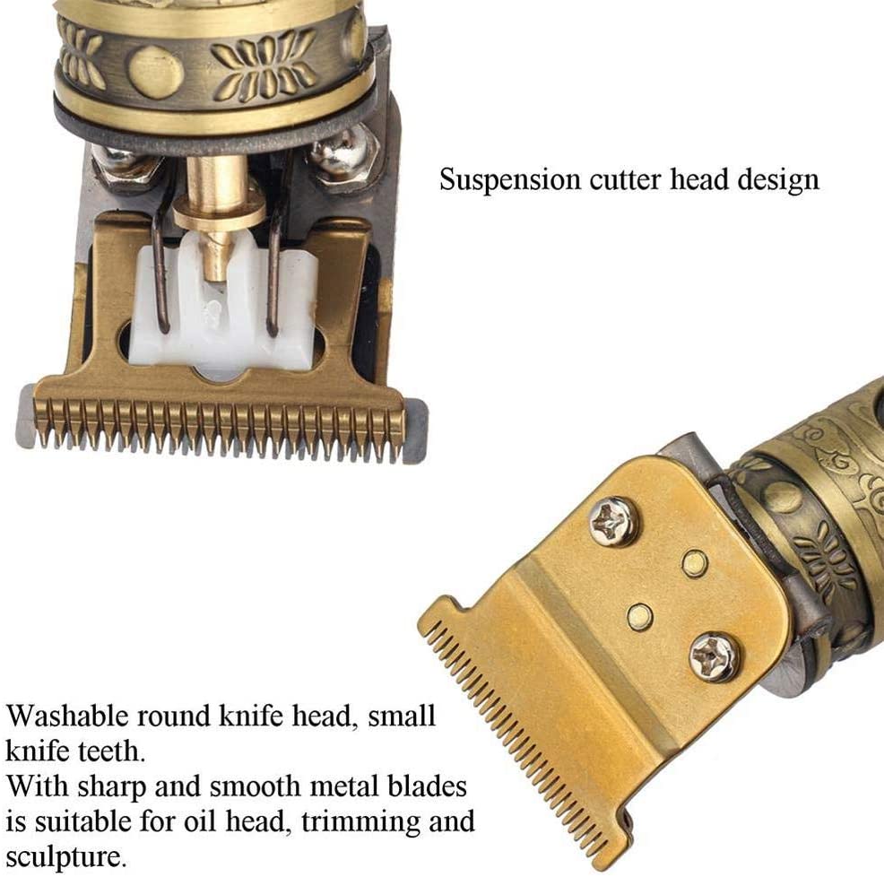 Professionele Tondeuse Kapper Kapsel Sculptuur Cutter Oplaadbare Razor Trimmer Verstelbare Cordless Rand Mannen Tondeuse