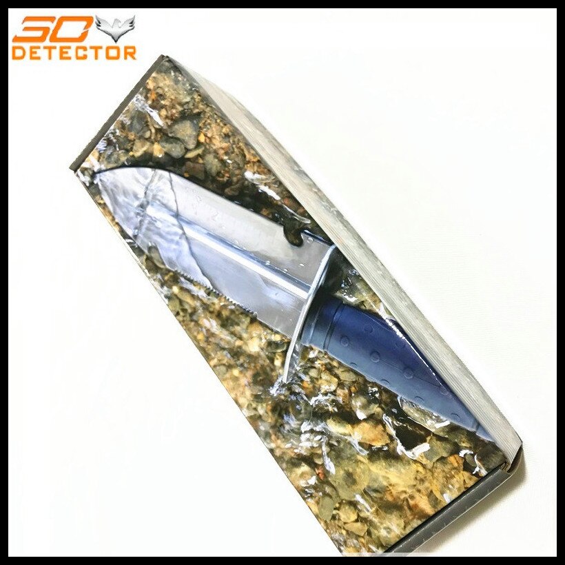 Gold hunter pinpointer underground gold digging tool shovel spade edge digger and 304 stainless steel sand scoop