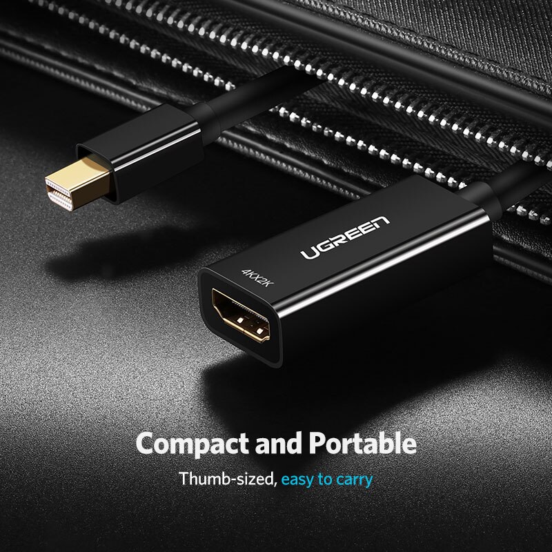 UGREEN-adaptador Mini DisplayPort a HDMI, Cable DP Thunderbolt 2, convertidor HDMI para MacBook Air 13, Surface Pro 4, Thunderbolt