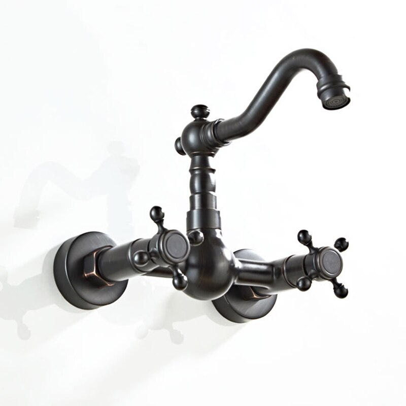 Luxury Bathtub Faucet Dual Handle Handheld Bath Shower Mixer Tap with Hand Shower Wall Mount Swivel Spout Tub Sink Mixer Faucet