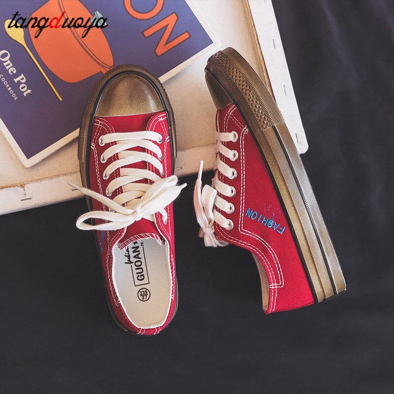 Dames canvas schoenen veterschoenen dames gevulkaniseerde schoenen dames casual schoenen vuile sneakers tennisschoenen dames