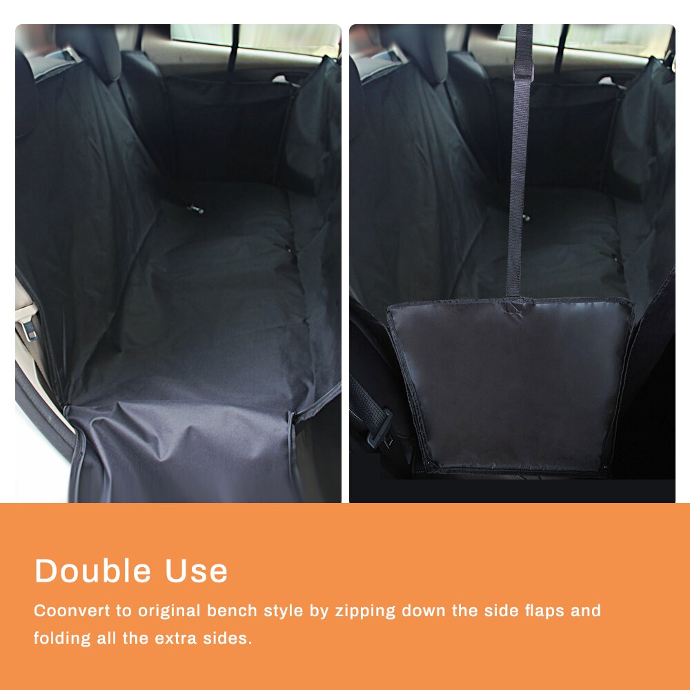 Protector para asiento de coche para perros, tela Oxford para viaje, portador de perro, funda de asiento de Banco de coche, impermeable, alfombrilla de hamaca para mascotas, cojín
