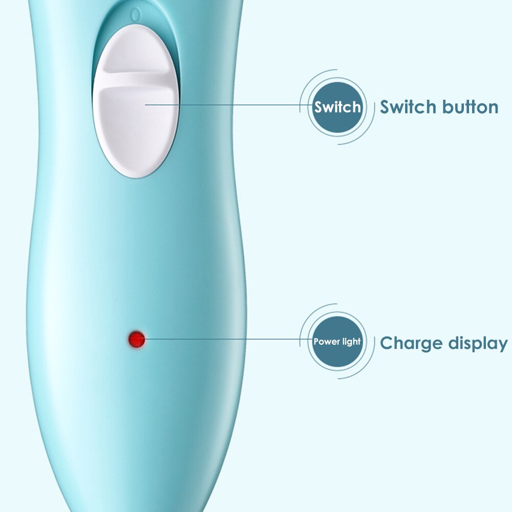 Baby waterdichte stille tondeuse trimmer draadloze tondeuse baby tondeuse