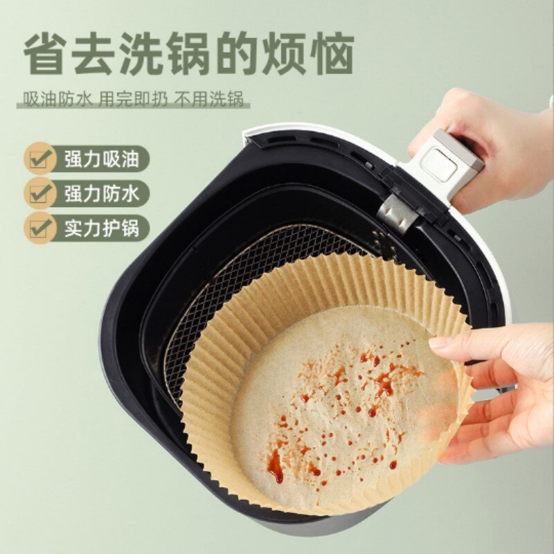 Air Fryer Liner Square Silicone Reusable Air Fryer Pad Accessories Cooking Baking Accessories Baking Tools for Cakes