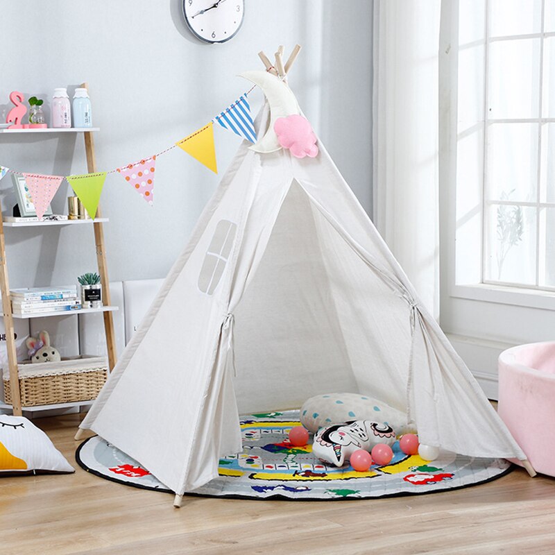 1,35 kinder Tipi Zelt Für Kinder Faltbare Kind Spielen Tipi Zelt Tipi Infantil Indoor Spielhaus Für Kinder: XM-WG-001-07