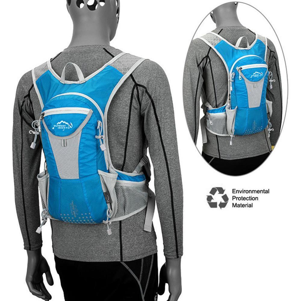 12L Waterproof Bicycle Backpack MTB Mountain Bike Water Bag Men's Women Nylon Cycling Hiking Camping Running Hydration Backpack