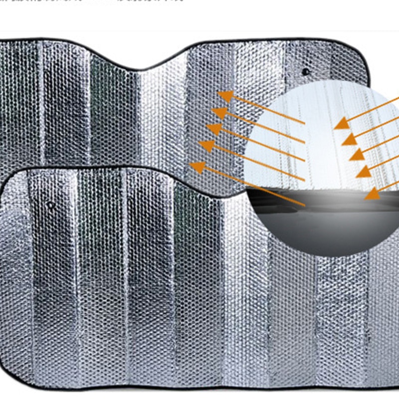 Parasol Universal de aluminio reflectante para coche, parasol de parabrisas delantero, parasol para parabrisas protección UV