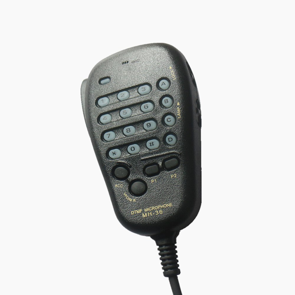 DTMF – haut-parleur à main, Microphone MH-36B6J 6 broches pour Yaesu Radio FT-90R FT-2600M FT-3000M FT-8000R FT-8100R