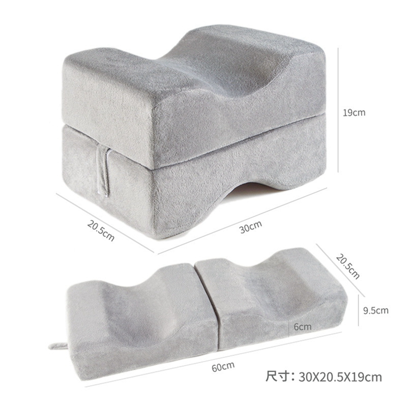 Body Memory Cotton Leg Pillow Sleeping Orthopedic Sciatica Back Hip Joint Pain Relief Thigh Leg Pad Cushion Home