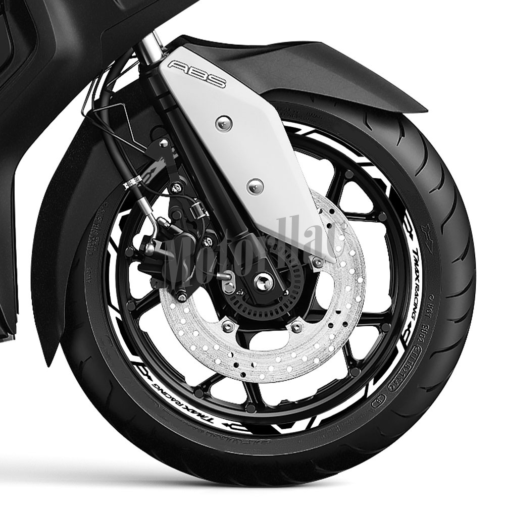 Para TMAX 500 530 560 tmax 2023 pegatina reflectante para llanta de motocicleta calcomanía Scooter raya cinta accesorios impermeable