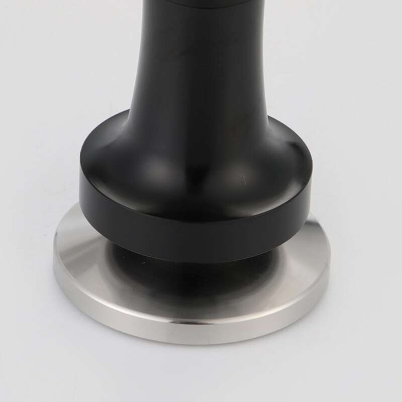 Koffietamper roestvrij staal koffieverdeler tamper persgereedschap veer geschikt voor thuis kantoor café koffiebonen persen