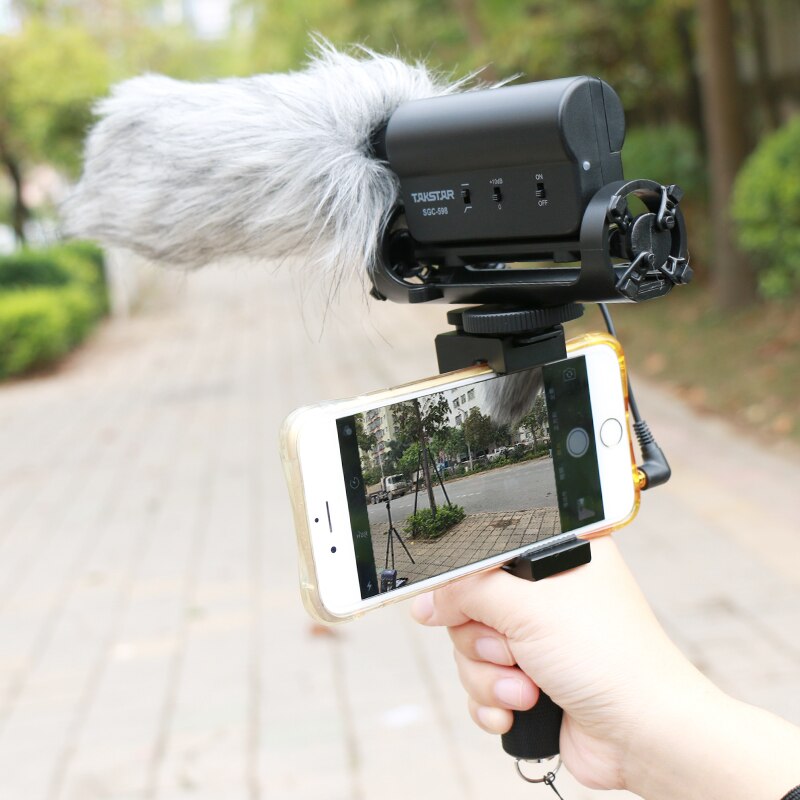 Ulanzi Microphone Deadcat Windshield Windscreen Fur Wind Shield for Takstar SGC-598 Microphone
