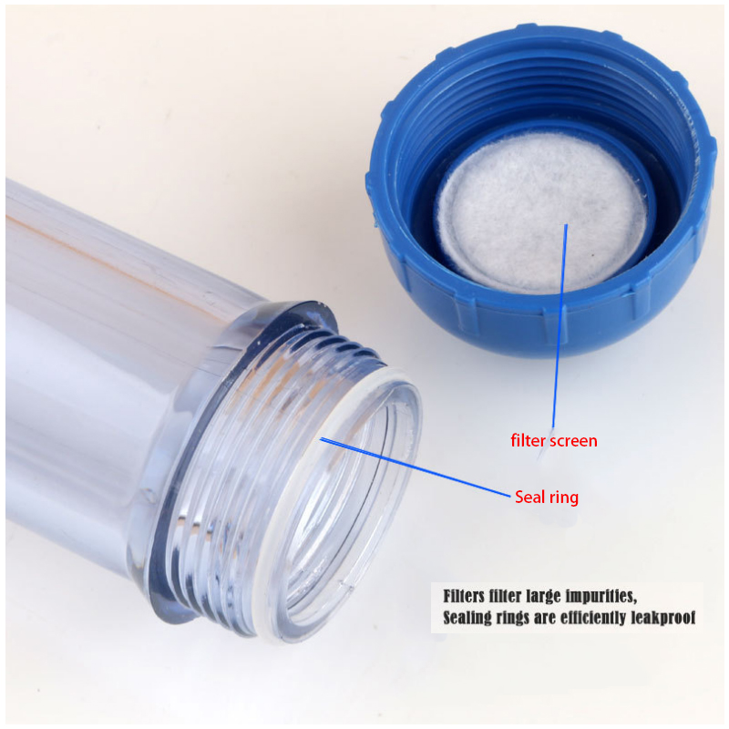 Water Filter Behuizing Diy Vullen T33 Transparant Lege Shell Filter Fles Fittings Waterzuiveraar Voor Omgekeerde Osmose Systeem