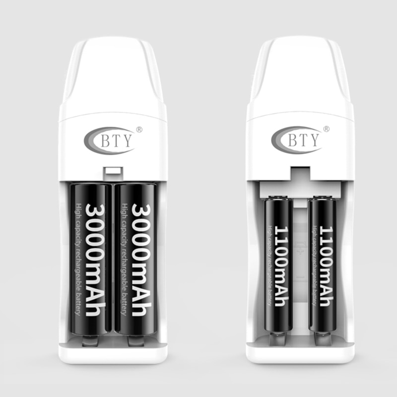 BTY V823 Draadloze Handig Charger Snelle USB Lader voor AA AAA MH 1.5 V Oplaadbare Batterij Speelgoed Batterijen