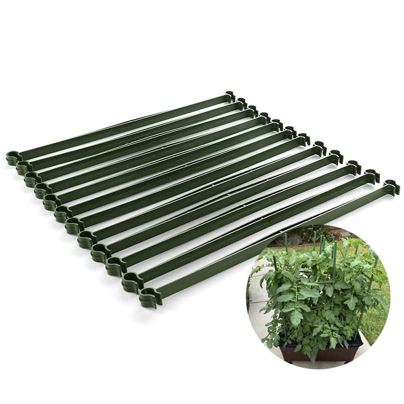 36 stk tomatbure , 11.8 tommer udvideligt gitterstik til enhver plantebunke med 11 mm diameter, til klatreplanter