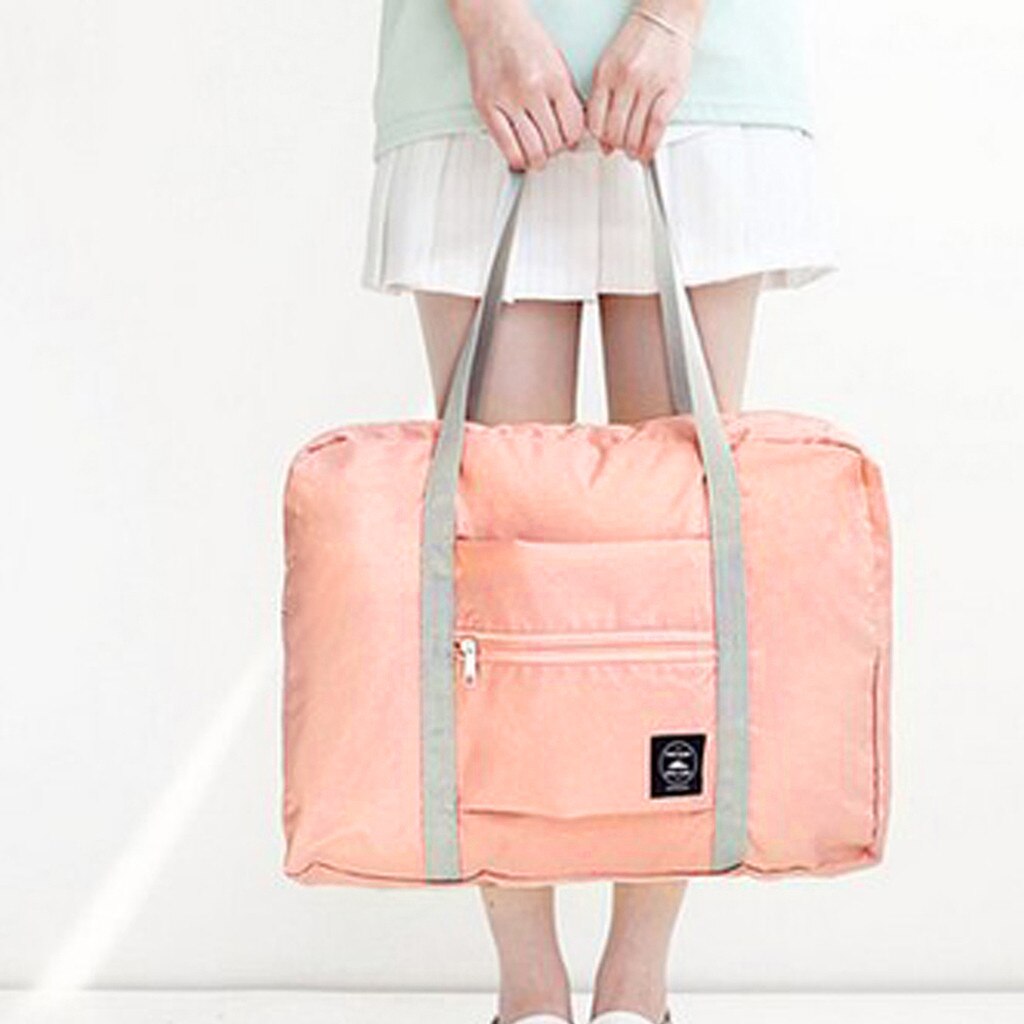 Sac à bagages pliable femmes hommes voyage vêtements organisateurs sac à main sac de sport étanche Portable grand emballage Cubes grande capacité