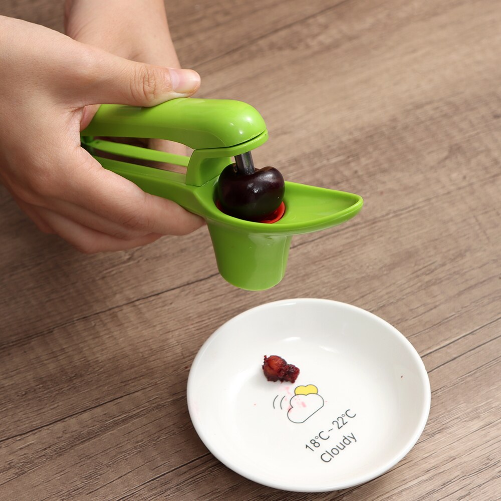 Accesorios de cocina, herramientas para quitar semillas de cereza, deshuesador de oliva, deshuesador de semillas de fruta, accesorios fáciles