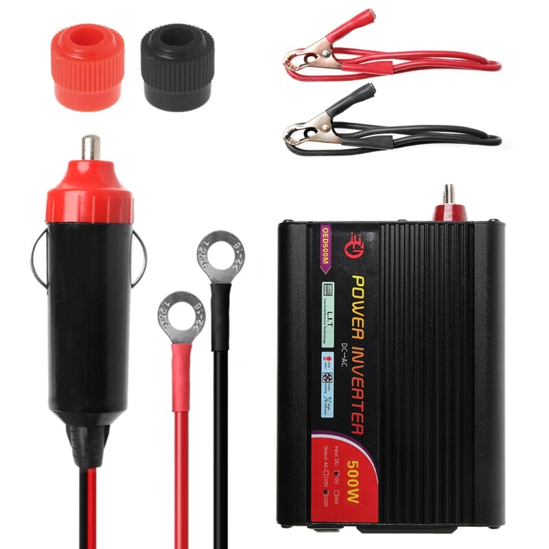 400-600 Watt Power Inverter DC 12V to 220V AC Car Inverter with USB Charging Port