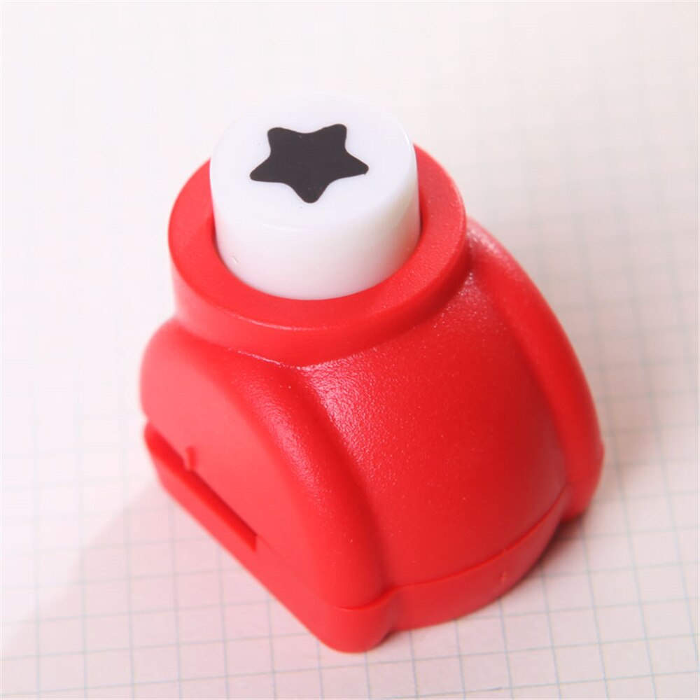 Mini DIY Stationery Kid Xmas Hand Press Album Paper Craft Punch Embosser Tree