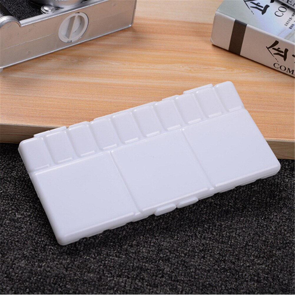 Art Paint Tray Artist Palette Plastic 25 Grids Watercolor